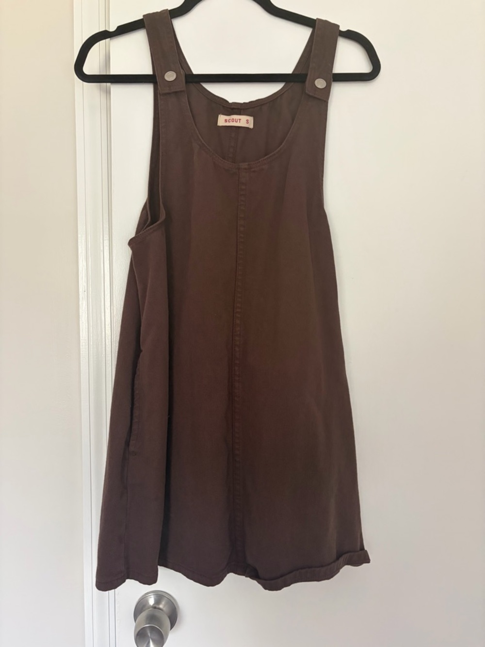 Scout Brown Sleeveless Pinafore Tunic